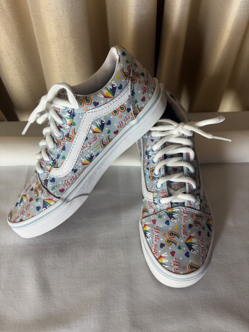 Vans kid’s Rainbow Sneakers